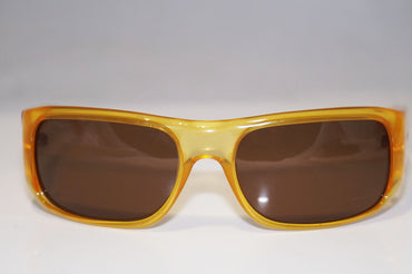GUCCI 1990 Vintage Mens Designer Sunglasses Yellow Wrap GG 1809 667 13719