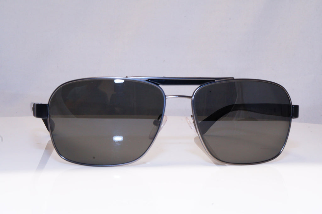 PRADA Mens Polarized Designer Sunglasses Black Square SPR 550 1BO-5Z1 17968