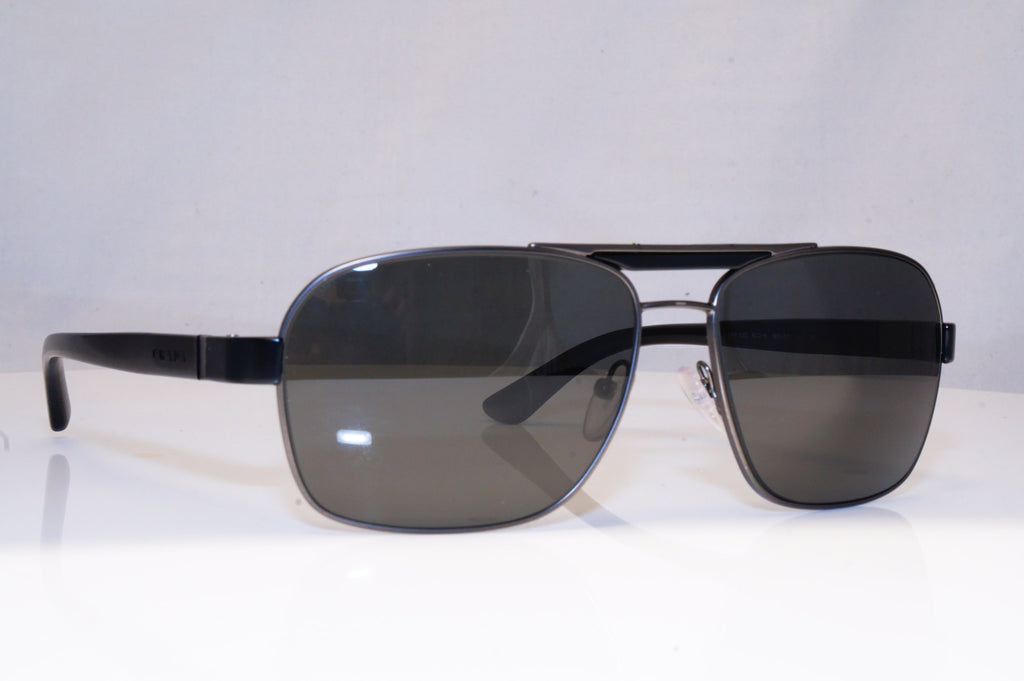 PRADA Mens Polarized Designer Sunglasses Black Square SPR 550 1BO-5Z1 17968