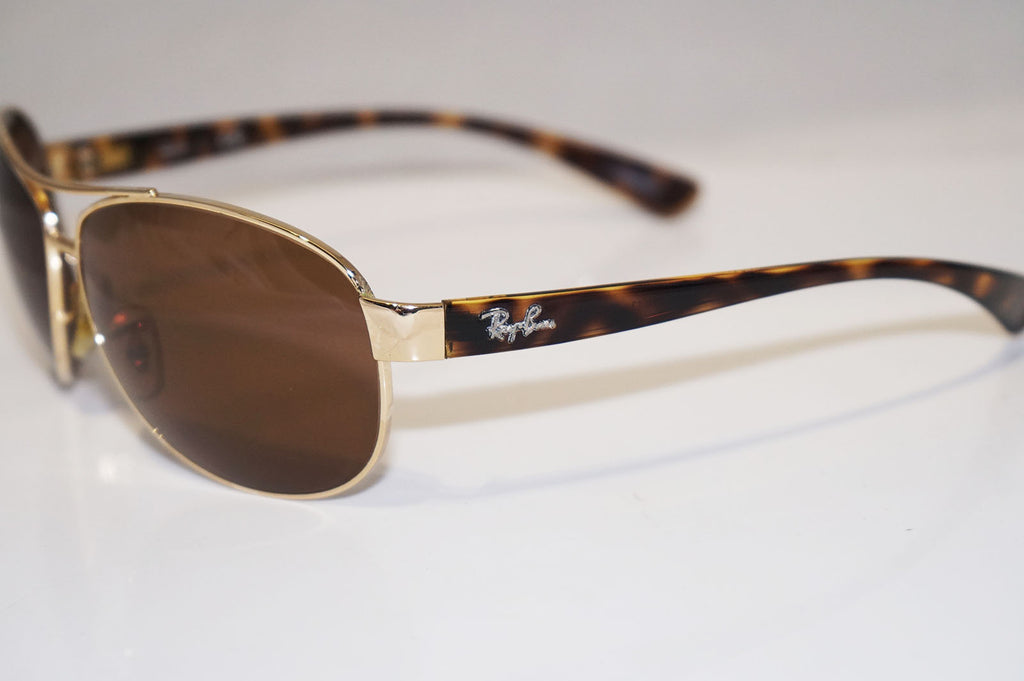 RAY-BAN Mens Designer Sunglasses Gold Aviator RB 3386 001 13 14103