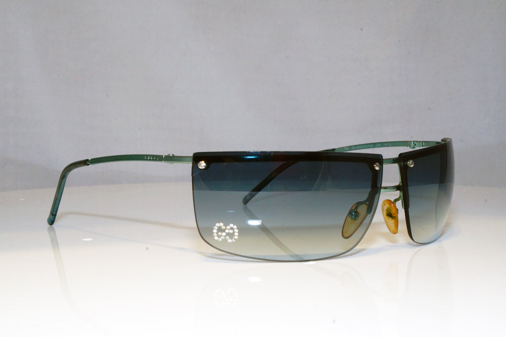 GUCCI Womens Mens Unisex Diamante Designer Sunglasses Teal GG 2653 L7E 17113