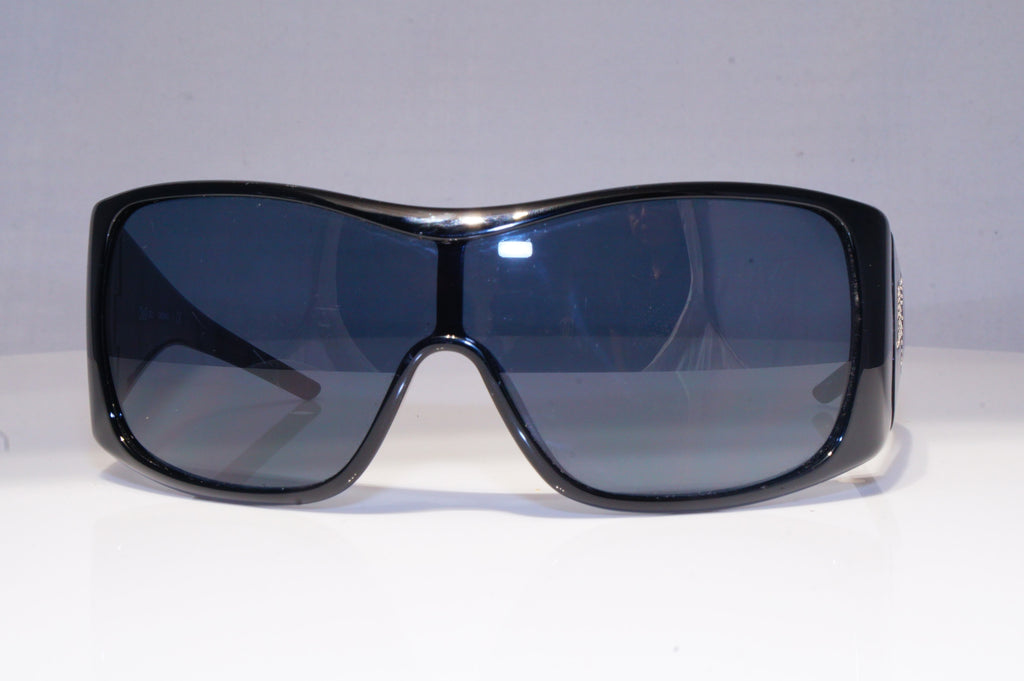DOLCE & GABBANA Womens Diamante Designer Sunglasses  Shield D&G 8033B 501 20336