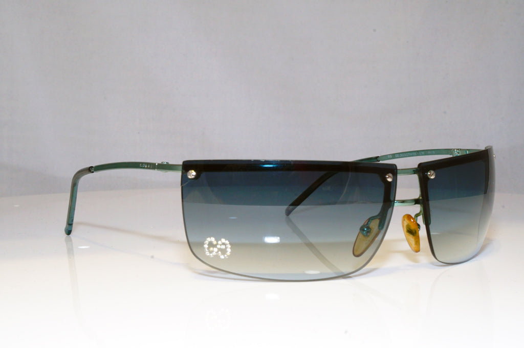 GUCCI Womens Mens Unisex Diamante Designer Sunglasses Teal GG 2653 L7E 17113