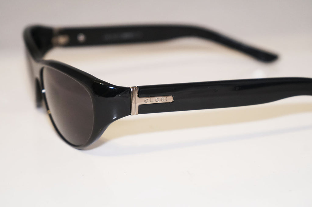 GUCCI 1990 Vintage Mens Designer Sunglasses Black Rectangle GG 2503 807 13707