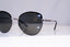 PRADA Womens Polarized Designer Sunglasses Silver Butterfly SPR 54S 7AX5Z1 17955