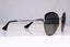 PRADA Womens Polarized Designer Sunglasses Silver Butterfly SPR 54S 7AX5Z1 17955