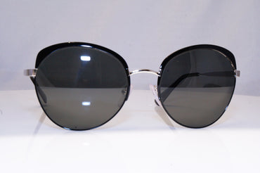 PRADA Womens Polarized Designer Sunglasses Silver Butterfly SPR 54S 7AX5Z1 17955