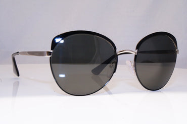 PRADA Womens Polarized Designer Sunglasses Silver Butterfly SPR 54S 7AX5Z1 17955