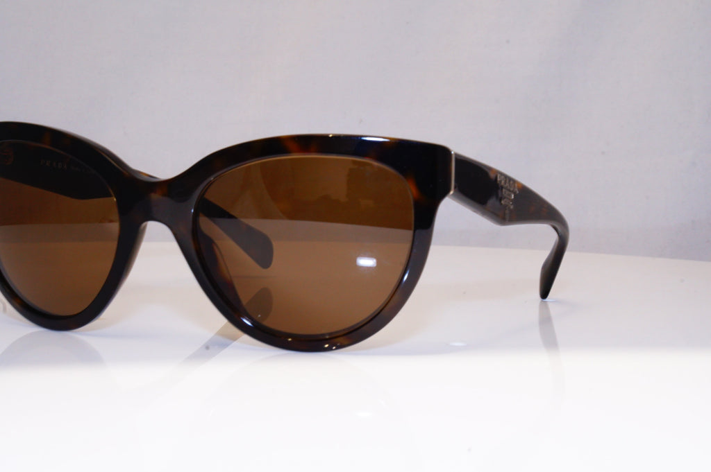 PRADA Womens Designer Sunglasses Brown Cat Eye SPR 05P 2AU-6S1 17954
