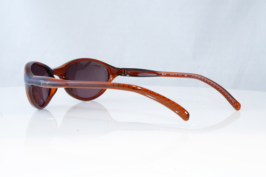 RAY-BAN Mens Designer Sunglasses Brown Wrap CUTTERS RB 2045 604/6E 19280