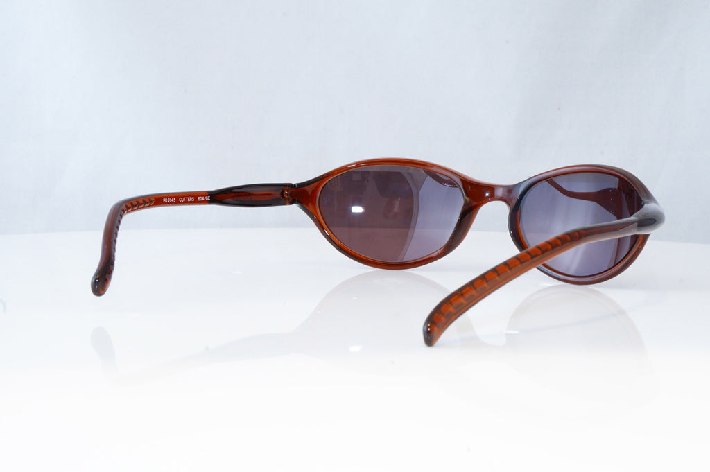 RAY-BAN Mens Designer Sunglasses Brown Wrap CUTTERS RB 2045 604/6E 19280