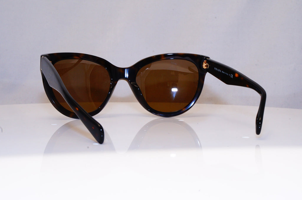 PRADA Womens Designer Sunglasses Brown Cat Eye SPR 05P 2AU-6S1 17954