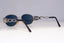 VERSACE Mens Womens Vintage Designer Sunglasses Silver Oval MEDUSA S32 26M 18943