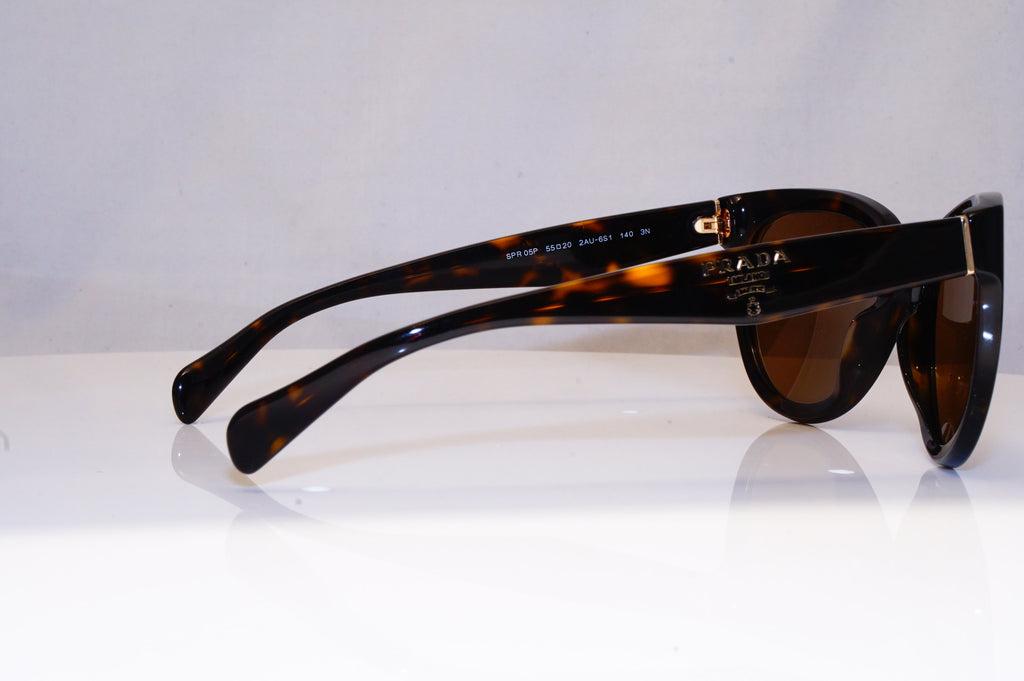 PRADA Womens Designer Sunglasses Brown Cat Eye SPR 05P 2AU-6S1 17954