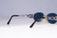 VERSACE Mens Womens Vintage Designer Sunglasses Silver Oval MEDUSA S32 26M 18943