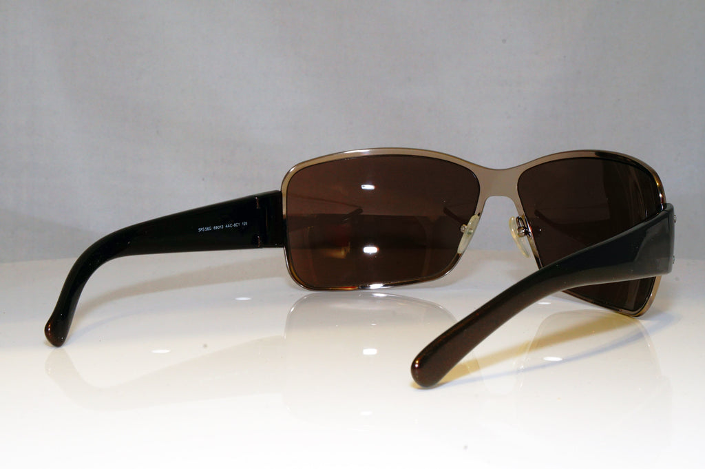 PRADA Mens Designer Sunglasses Brown Wrap SPS 56G  4AC-8C1 17310