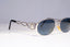 VERSACE Mens Womens Vintage Designer Sunglasses Silver Oval MEDUSA S32 26M 18943