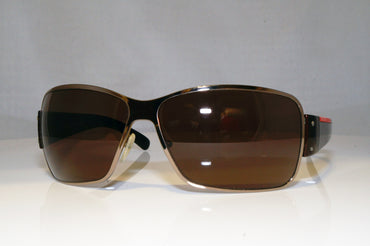 PRADA Mens Designer Sunglasses Brown Wrap SPS 56G  4AC-8C1 17310