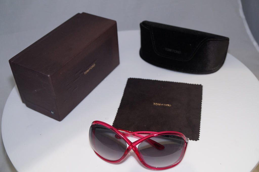 TOM FORD Womens Boxed Designer Sunglasses Red Butterfly Whitney TF9 72B 20348