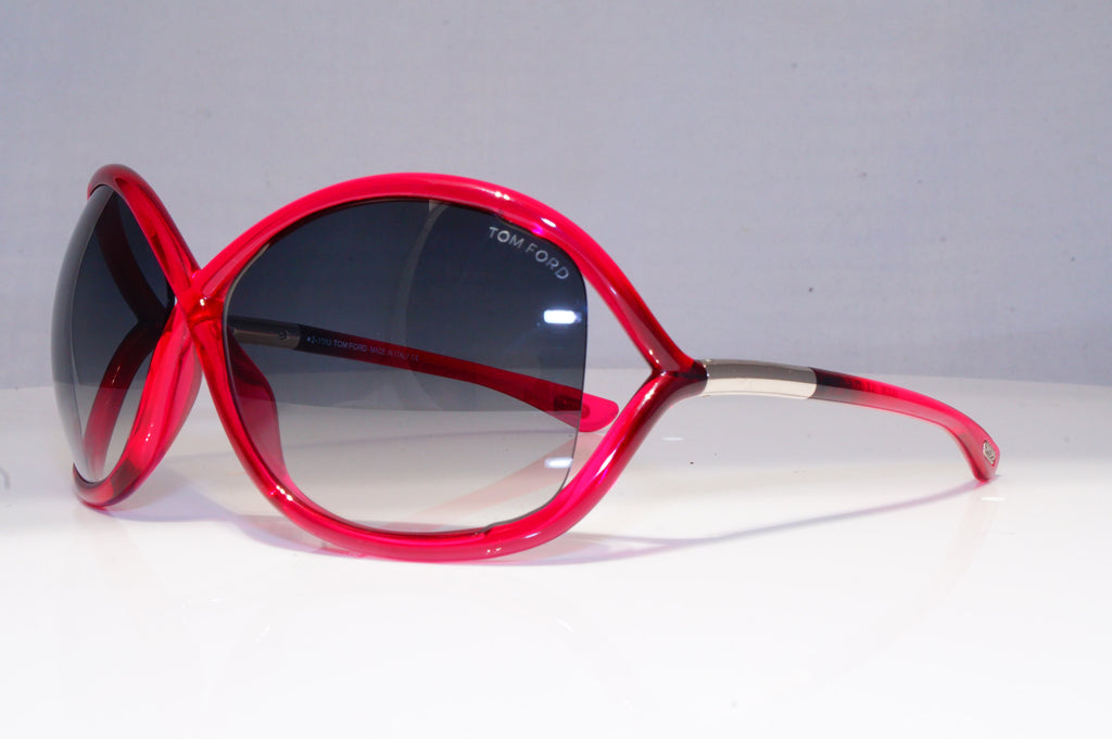 TOM FORD Womens Boxed Designer Sunglasses Red Butterfly Whitney TF9 72B 20348