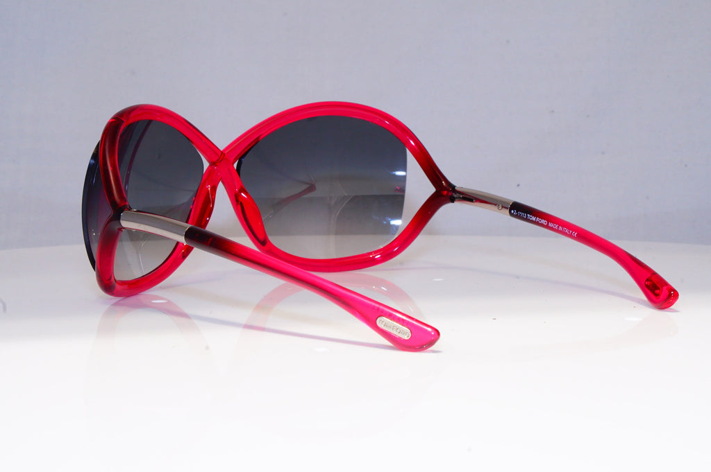 TOM FORD Womens Boxed Designer Sunglasses Red Butterfly Whitney TF9 72B 20348