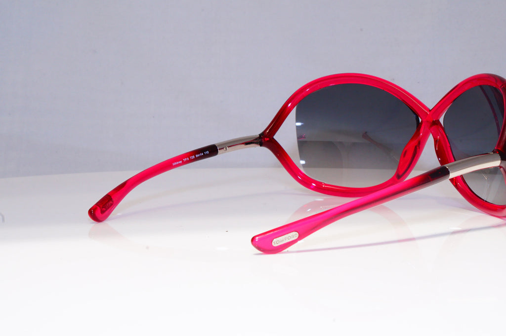 TOM FORD Womens Boxed Designer Sunglasses Red Butterfly Whitney TF9 72B 20348