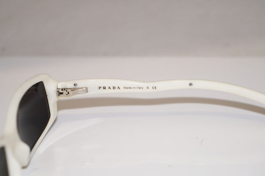 PRADA New Womens Designer Sunglasses White Rectangle VPR 06M 7S3-1O1 11818