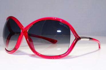 TOM FORD Womens Boxed Designer Sunglasses Red Butterfly Whitney TF9 72B 20348