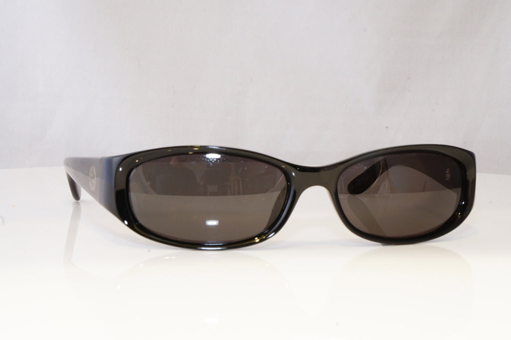 GUCCI Womens Vintage Designer Sunglasses Black Rectangle GG 2456 584 19315