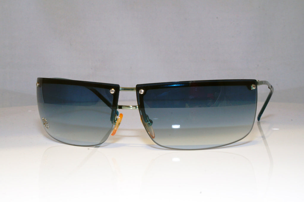 GUCCI Womens Mens Diamante Vintage Designer Sunglasses Blue GG 2S53 L7E 17387
