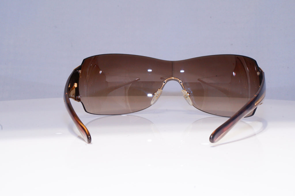 PRADA Mens Womens Boxed Designer Sunglasses Brown Shield SPR 54G 5AK-2Z1 20369