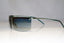 GUCCI Womens Mens Diamante Vintage Designer Sunglasses Blue GG 2S53 L7E 17387