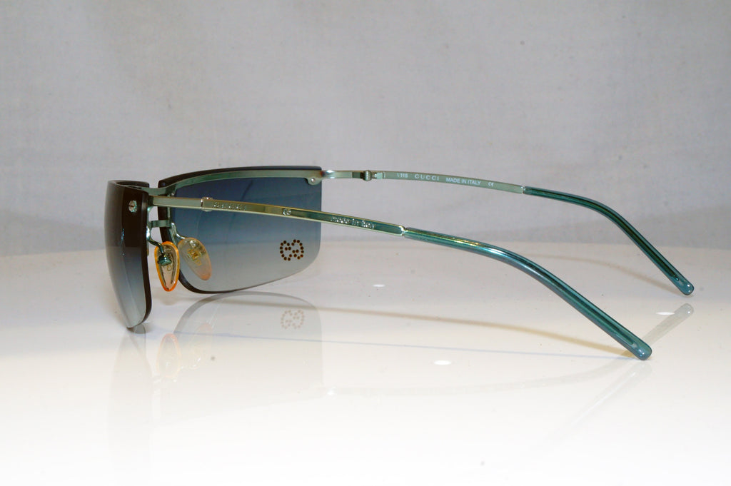 GUCCI Womens Mens Diamante Vintage Designer Sunglasses Blue GG 2S53 L7E 17387