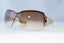 GUCCI Womens Designer Sunglasses Brown Shield MONOGRAM BEIGE GG 1825 BLKDL 19308