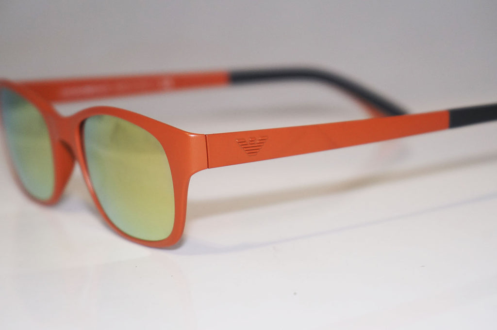 EMPORIO ARMANI New Mens Designer Mirror Sunglasses Orange EA 3017 5125 11816