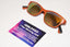 PRADA New Mens Unisex Designer Sunglasses Gold Rectangle VPR 55M 7OE-1O1 11815