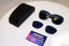 PRADA Womens Designer Sunglasses Blue Butterfly SPR 05M GDW-1V1 18025