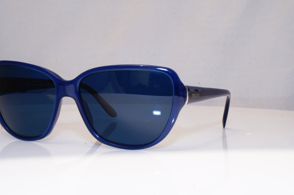 PRADA Womens Designer Sunglasses Blue Butterfly SPR 05M GDW-1V1 18025