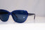 PRADA Womens Designer Sunglasses Blue Butterfly SPR 05M GDW-1V1 18025