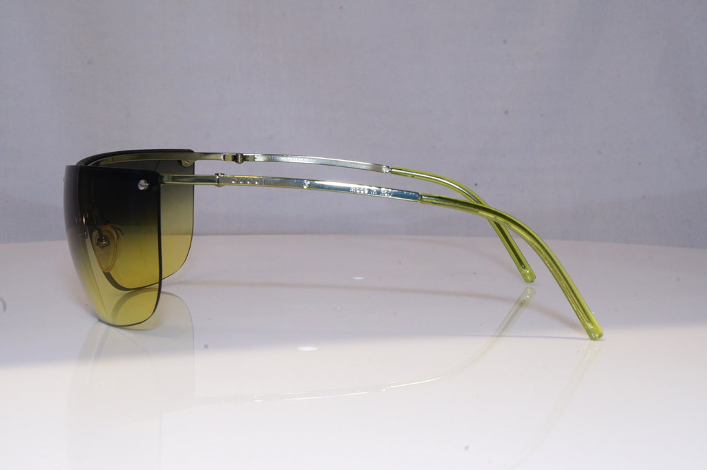 GUCCI Mens Womens Vintage 1990 Designer Sunglasses Green Wrap GG 2652 L4E 20158
