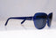 PRADA Womens Designer Sunglasses Blue Butterfly SPR 05M GDW-1V1 18025
