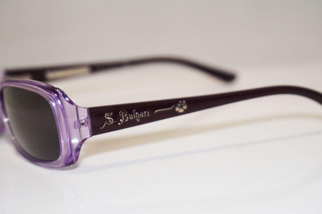 BVLGARI Womens Designer Sunglasses Lilac Rectangle 4028 5070 12121