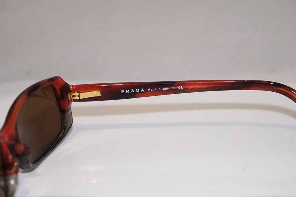 PRADA Womens Designer Sunglasses Brown Rectangle VPR 18M ZY8-1O1 10838