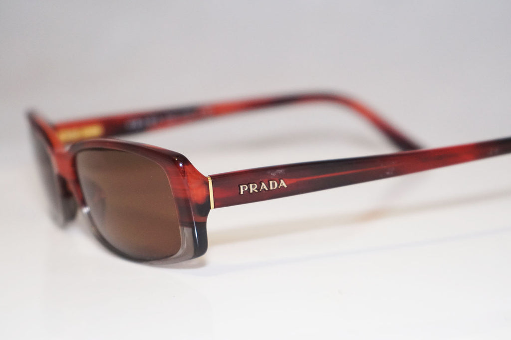 PRADA Womens Designer Sunglasses Brown Rectangle VPR 18M ZY8-1O1 10838