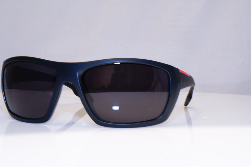 PRADA Mens Designer Sunglasses Black Wrap SPS 010 1BO-301 18059