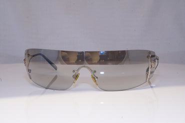 VERSACE Womens Designer Sunglasses Silver Shield MEDUSA 2013 1000/6V 20151