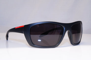 PRADA Mens Designer Sunglasses Black Wrap SPS 010 1BO-301 18059