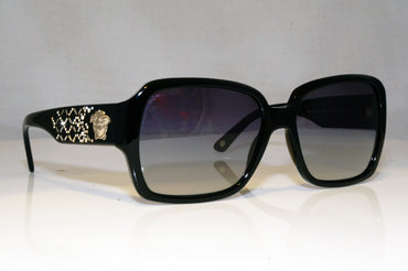 VERSACE Womens Diamante Designer Sunglasses Black Square 4204-B GB1/11 17390