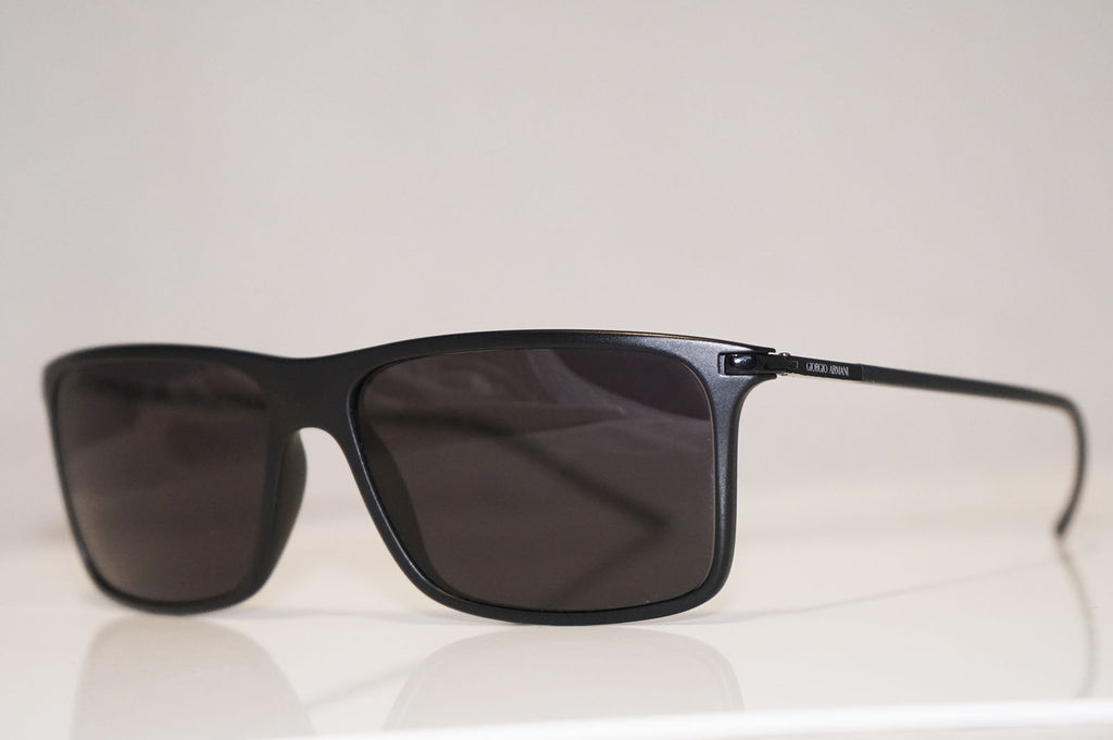 GIORGIO ARMANI Mens Designer Sunglasses Black Rectangle AR 8034 5042 81 11280