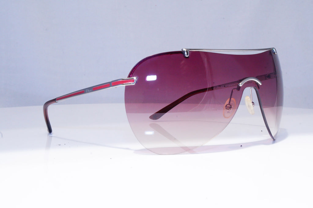 DIOR Womens Oversized Designer Sunglasses Burgundy Shield DIOR AIR 1 AUVIN 20157